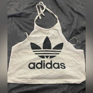 Adidas crop workout top